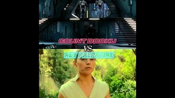 Count Dooku VS Rey Palpatine