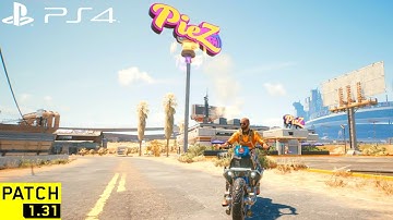 CYBERPUNK 2077 NEW UPDATE 1.31 PATCH - PS4 Slim Gameplay Test & Performance Part 94