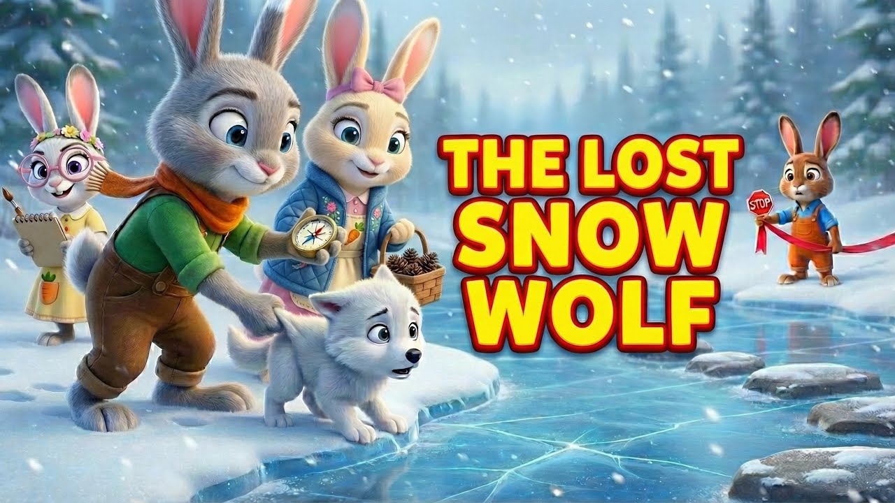 The Buck’s Forest Adventures - Blizzard Trail: The Lost Snow Wolf Pup Adventure! 🧭❄️🐺