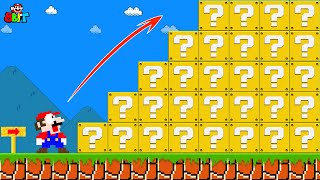 What if Happend Mario collect 999x 3D item Blocks in New Super Mario Bros. Wii? | Game Animation