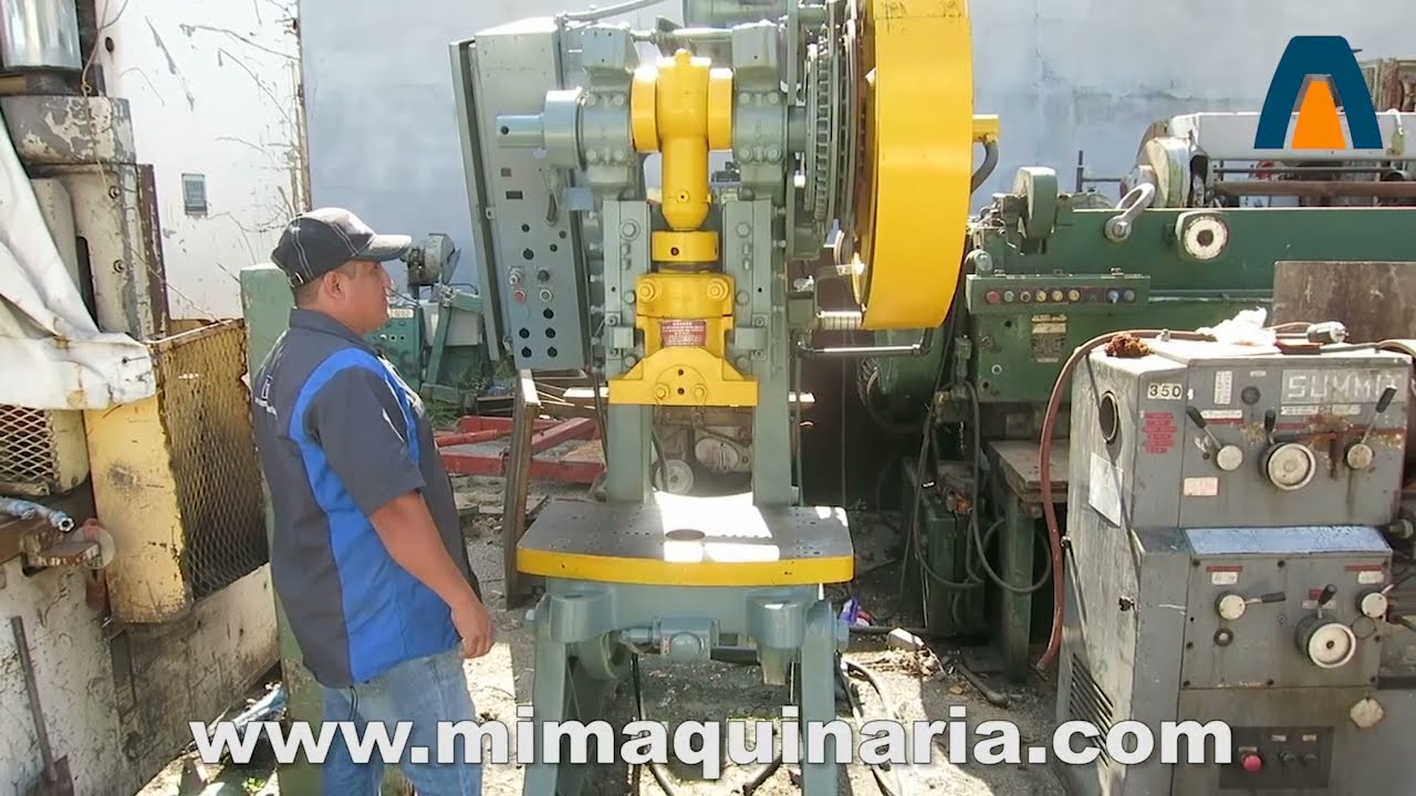 trq-943 Prensa troqueladora tipoOBI marca WALSH