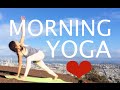 １日の始まりに 朝YOGA♡