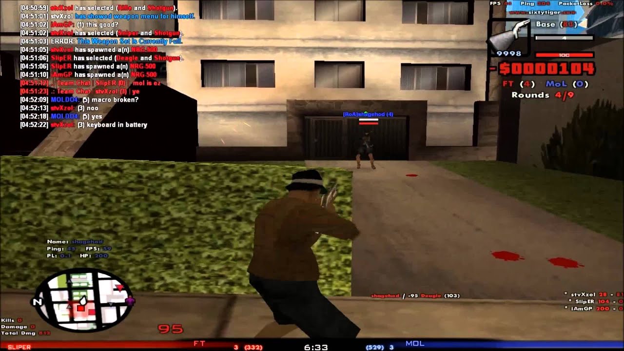 vs [MoL] samples y mas