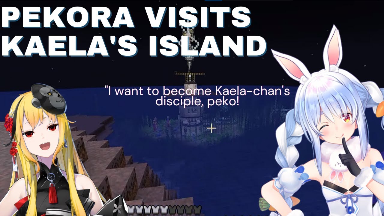 Pekora Wants to Become Kaela's Disciple