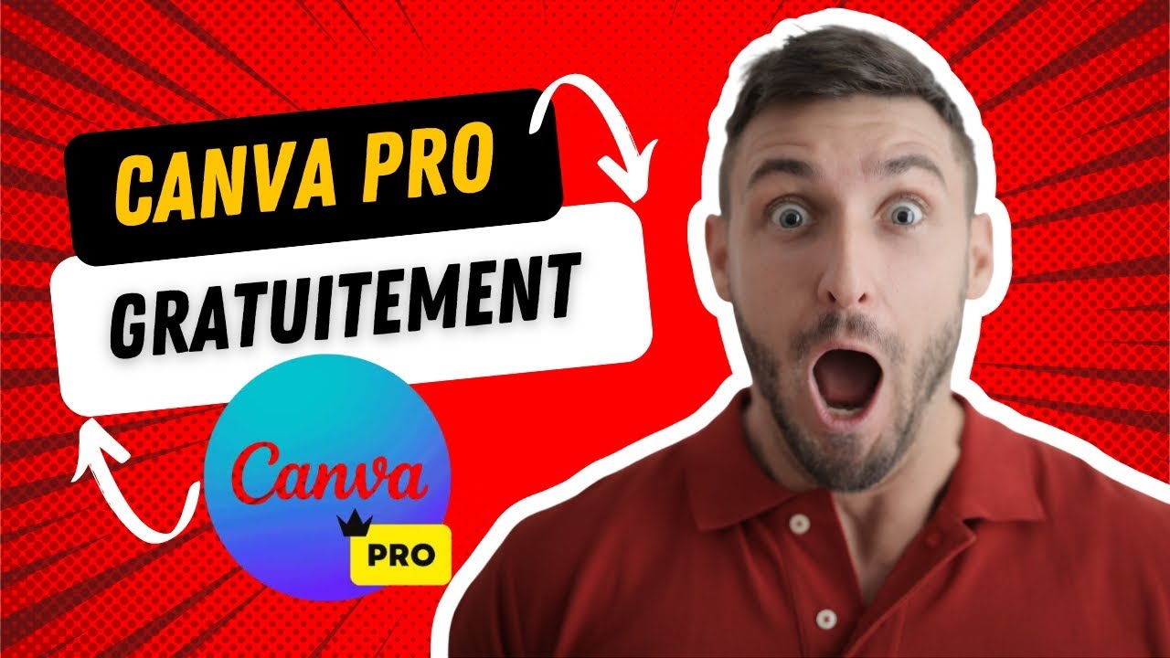 Comment avoir CANVA PRO gratuitement [ à vie ] en 2024 #canvaprofree #