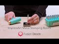 Learn Basic Metal Stamping Techniques with ImpressArt | Fusion Beads