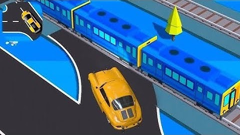 Traffic Run Level All Levels Gameplay Android iOS game -  Track Chasing TrainStage 139-143|