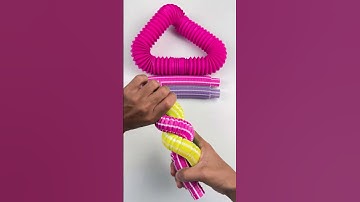 DIY Robot Creating ASMR Crunchy  POPs #satisfyingvideos #relaxing #creative #oddasmr #poptubesound