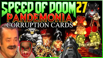 This was HARD | Speed of Doom MAP 27 | MODS: Pandemonia + Corruption Cards (UV)