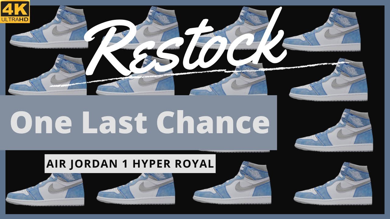 Restock Info For The Air Jordan 1 OG 