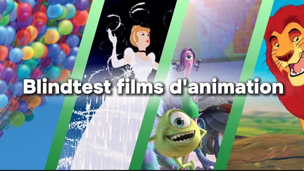 Blind test film d'animation (Pixar, Disney, dreamworks ...) : 30 ...