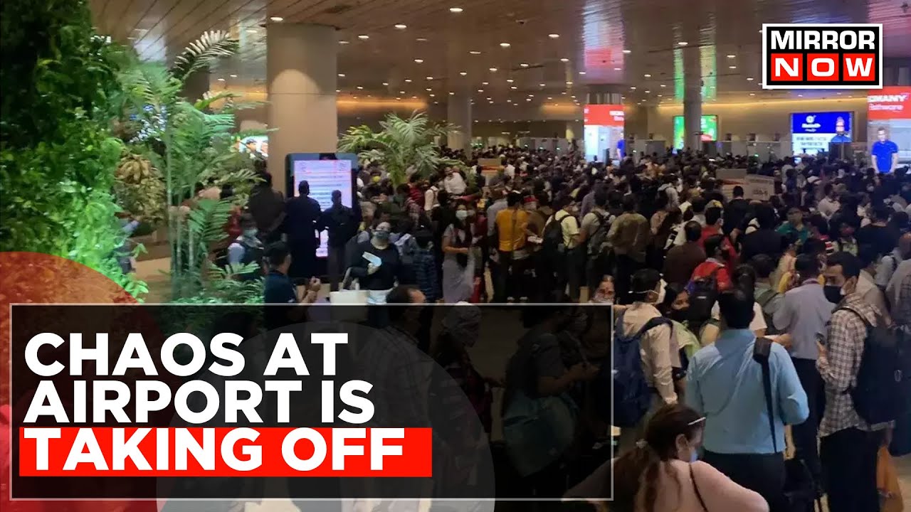 Chaos At Airport Takes Off | Had Enough Of Flight Delay Causing Chaos ...