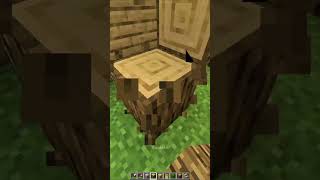 Minecraft When I Need a Survival House...💀 (TRILLIUM HARDTEKK) #minecraft #shorts