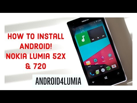 How to install Android on Windows Phone! | Nokia Lumia 520/1/5/6, 620 & 720 | Android4Lumia Official