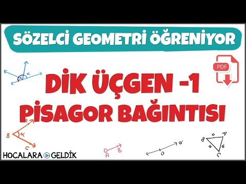 Pisagor Bağıntısı l Dik Üçgen -1