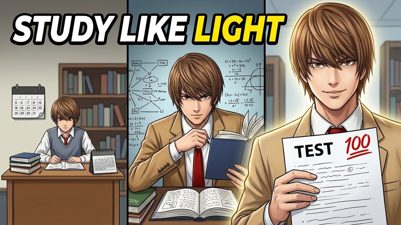 Study Like Light Yagami: The Genius System That Made Him #1 in Japan ...