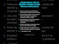 ¿Problemas con el sueño? Prueba estos trucos infalibles #publicidad (Verifica los datos)