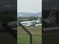 Zurich Airport private jet Qatar Executive Gulfstream G700 A7-CHD landing spring.