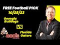 Free Football Pick Georgia Bulldogs vs Florida Gators Prediction, 10/28/2023 College Football