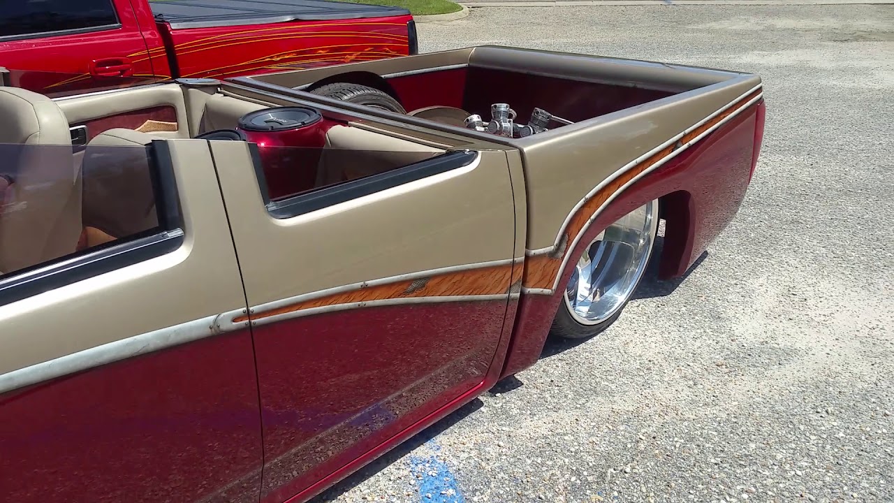 Custom Low Rider chop top 2005 Chevy Colorado - YouTube