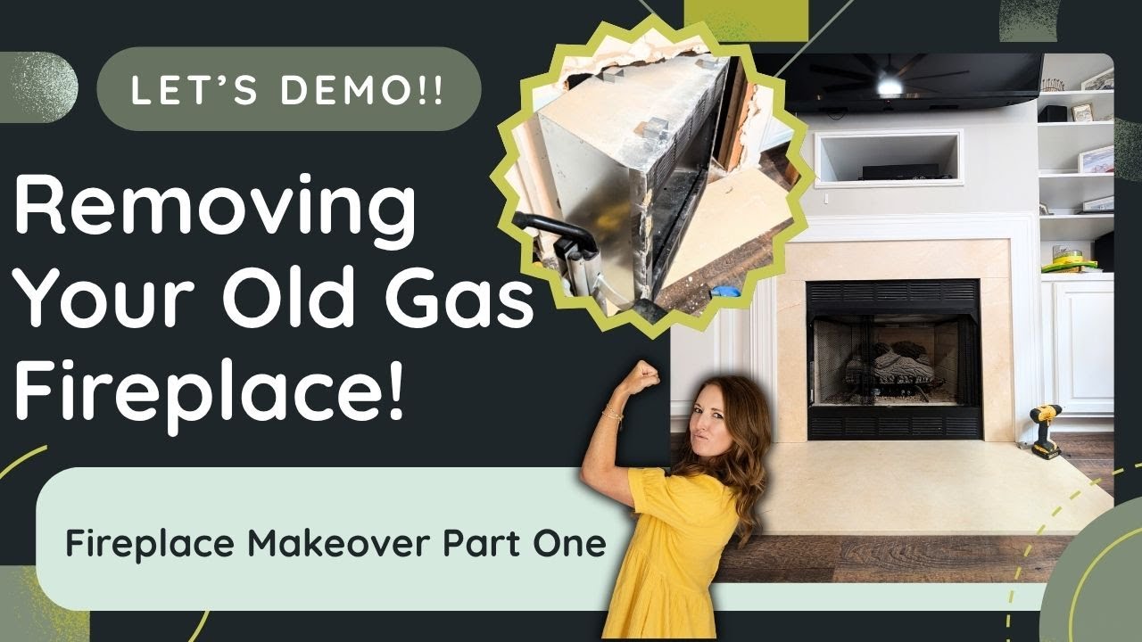 Как демонтировать камин и безопасно закрыть газовую линию (Ремонт камина своими руками, часть 1)