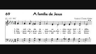 Hinário 5 CCB - Hino 069 - A família de Jesus - Strings - Teclado Yamaha PSR S670