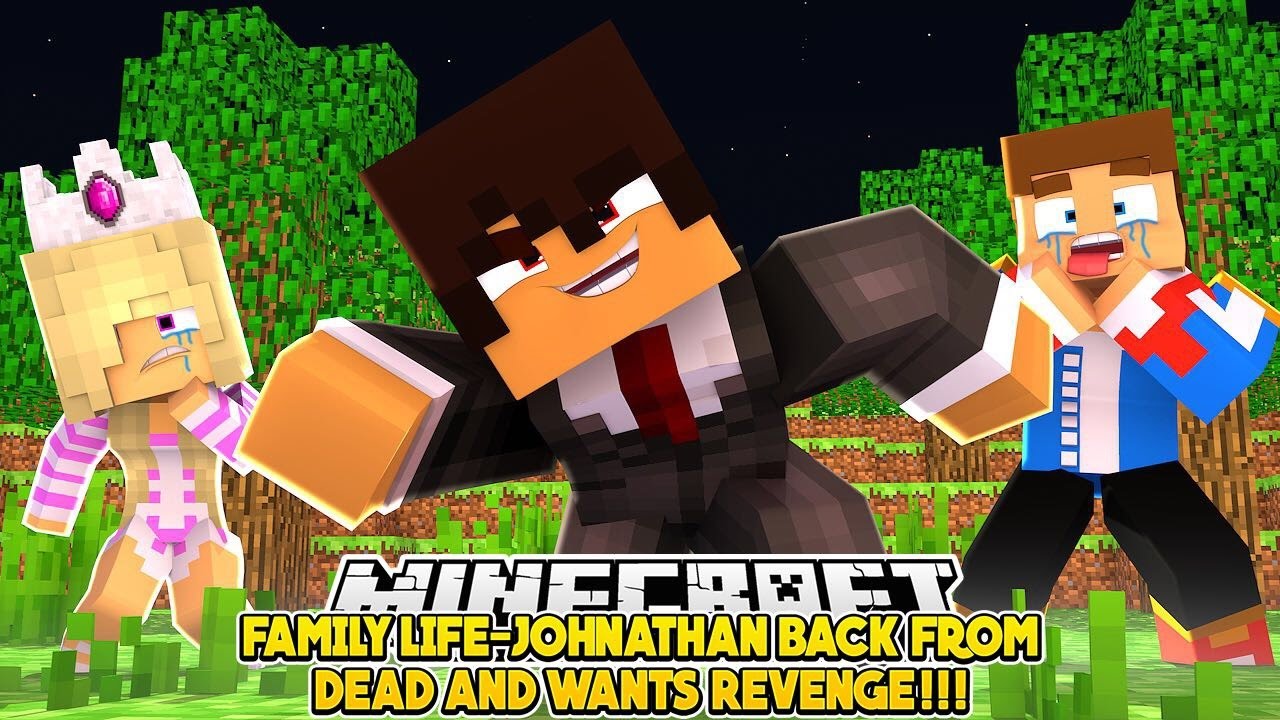 FAMILY LIFE || EVIL JOHNATHAN BACK FROM DEAD!!!- Baby Leah Minecraft Roleplay!