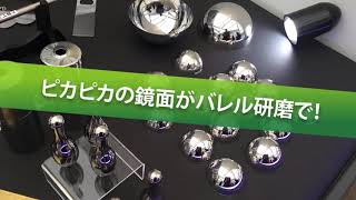 オーダーメイドバレル H.F01 鏡面加工 鏡面加工 - バレル研磨、サンドブラストなら東商技研工業株式会社