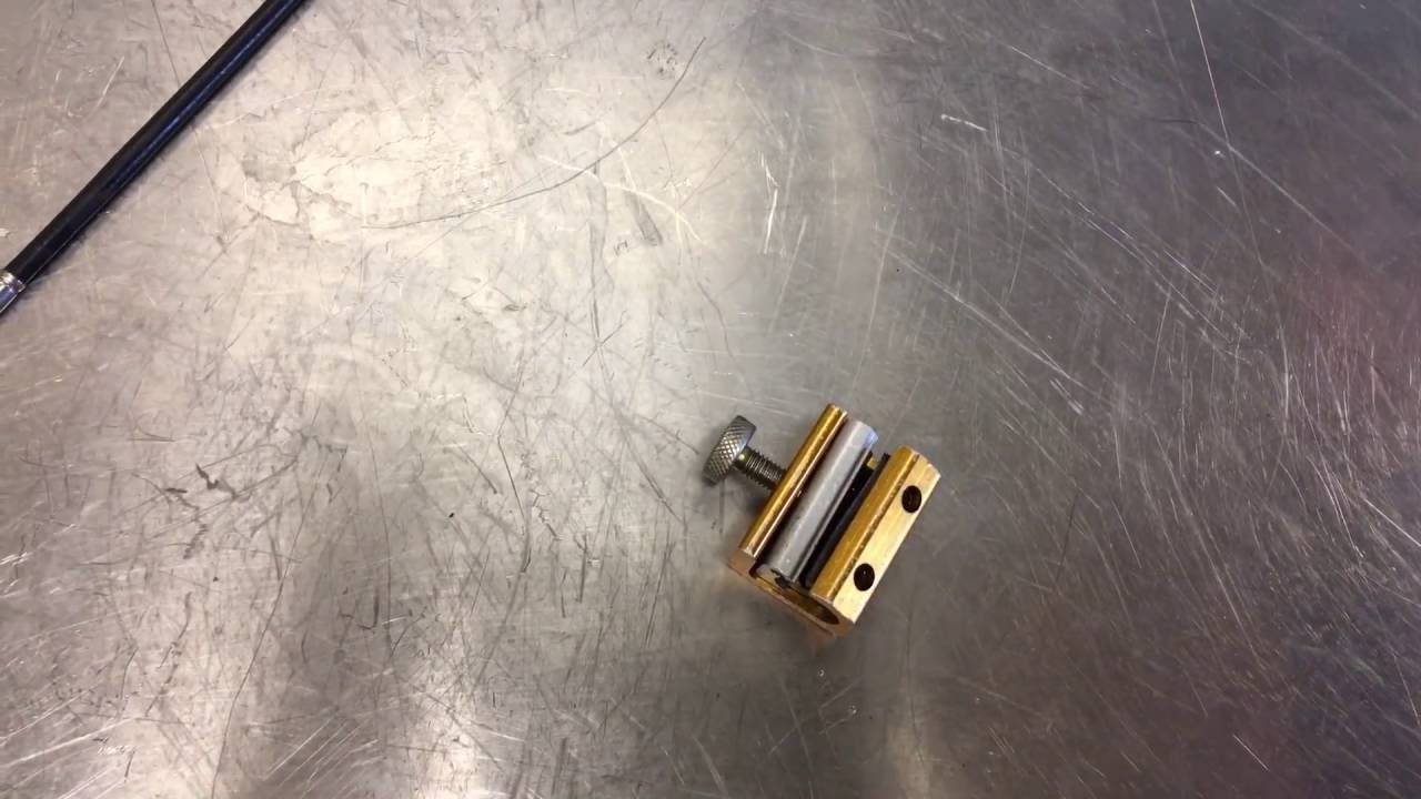 How to lube a cable using our power luber YouTube