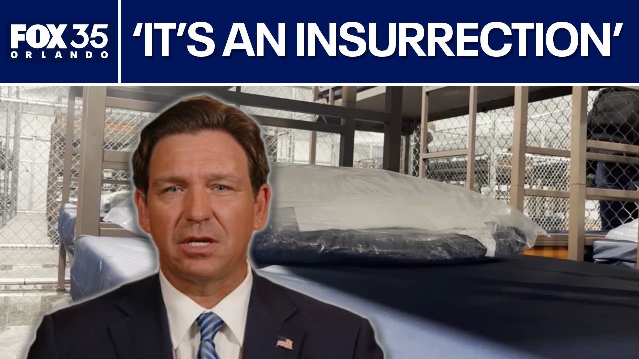 LIVE: Gov. Ron DeSantis slams Dems on Alligator Alcatraz