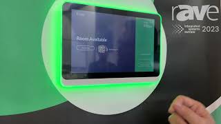 ISE 2023: IAdea Corporation Talks About Its Room-Scheduling Panel Displays
