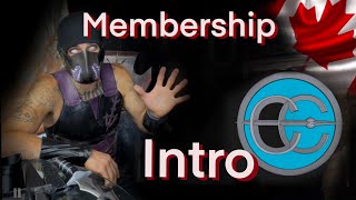 Membership intro