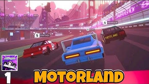Motorland Racing The Most Intense Gameplay Yet! (Android Ios) Part 1