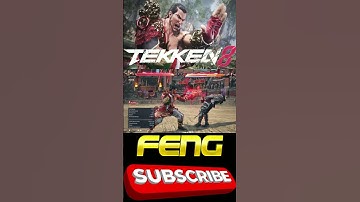 Feng Wei Combo | Tekken 8 Patch 1.05 #shorts#shortvideo #feng #dreadprince #tekken8 #gaming #tekken7