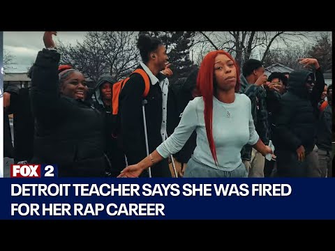 Detroit teacher allegedly fired over her rap career