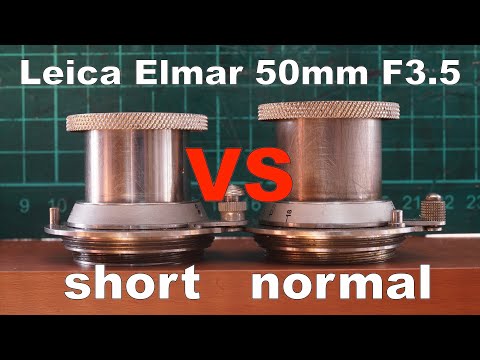 LEICA NICKEL ELMAR 50mm F3.5/L ショートエルマー Nickel Short Elmar 50mm / f3.5 | Foto:Mutori