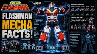 🔥 The Fact of Flashman Mecha | Complete Infographic & History