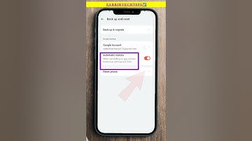 Automatica restore and backup when reinstalling an app in Redmi Phones | backup storage and data
