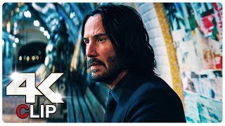 Bonjour Monsieur Wick Scene | JOHN WICK 4 (NEW 2023) Movie CLIP 4K