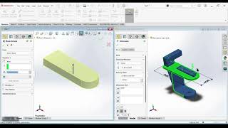 Mini bench wise base part Design for solidworks assembly project 1 video 1 part design