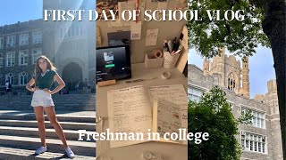 VLOG 14: First Day of College | College in NYC vlog | Fordham University