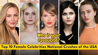 Player Profile Top 10 Beautiful Female Celebrities – National Crushes of the United States 2025