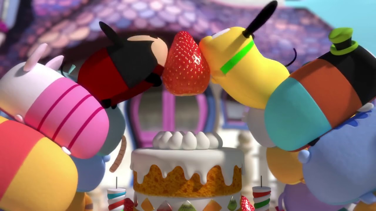 Mission Cake Decoration A Tsum Tsum short Disney YouTube