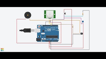Burglar Alarm using Arduino and PIR Sensor