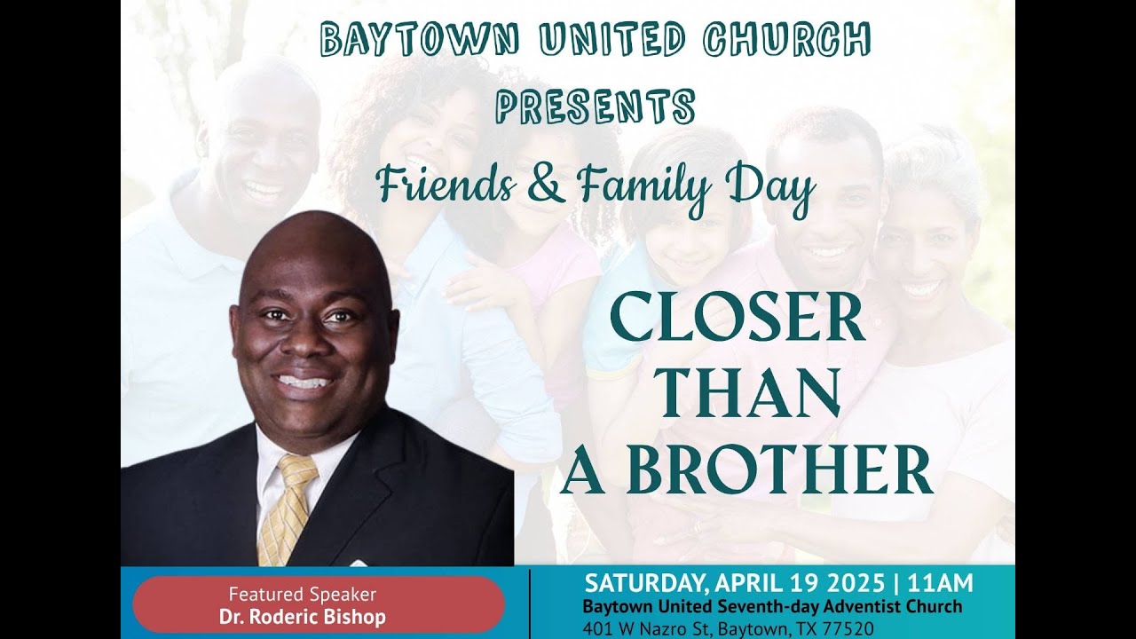 Divine Worship 4/19/25 - Connected and Committed | Dr. Roderick Bishop ...