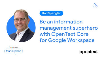 Become an information management superhero with OpenText Core for Google Workspace