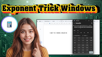 Hoe de Windows-rekenmachine te gebruiken voor exponenten | Stapsgewijze handleiding (2025)