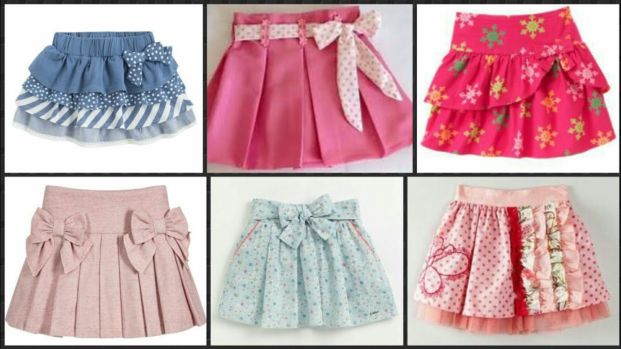 New & Stylish Kids SKIRTS designs for baby girl's YouTube