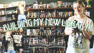 build my new library with me :) I moved!