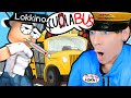 MIO FIGLIO LOKKINO FA FINTA DI PRENDERE SCUOLA BUS con LA FEBBRE su ROBLOX ITA!!